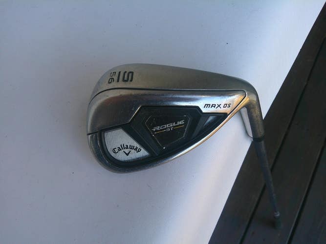 Callaway ROGUE ST MAX OS 56* Sand Wedge w/ True Temper ELEVATE Regular Flex