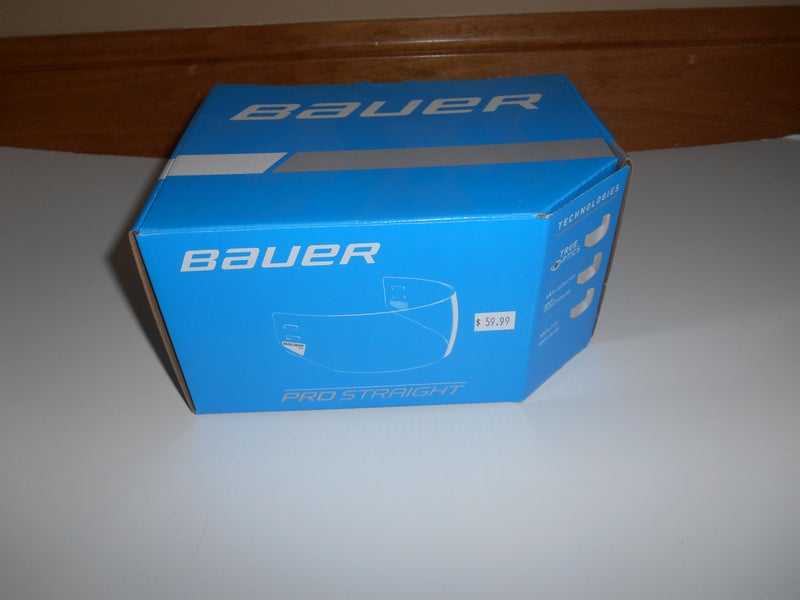 Medium Bauer Pro straight Visor (Used)