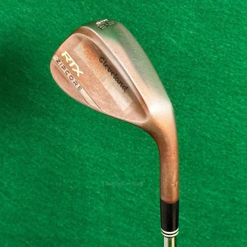 Cleveland RTX Zipcore Mid "T" Stamp Raw 58-10 58 Lob Wedge Modus 3 Tour 120