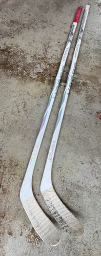 TWO Intermediate Bauer Proto-R Left Hand Hockey Stick P28 65 Flex (Used)