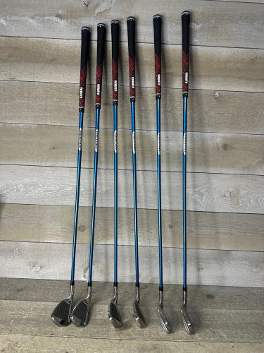 Wilson Pro Staff Irons 6-PW-SW Ladies Flex Graphite RH High Launch RH New Grips