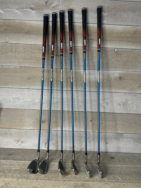 Wilson Pro Staff Irons 6-PW-SW Ladies Flex Graphite RH High Launch RH New Grips