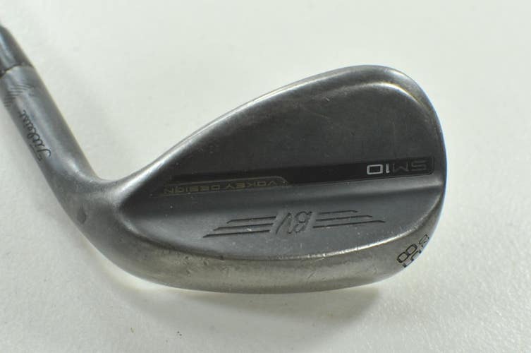 Titleist Vokey SM10 Jet Black 58*-12D Wedge Right BV Wedge Flex Steel # 207756