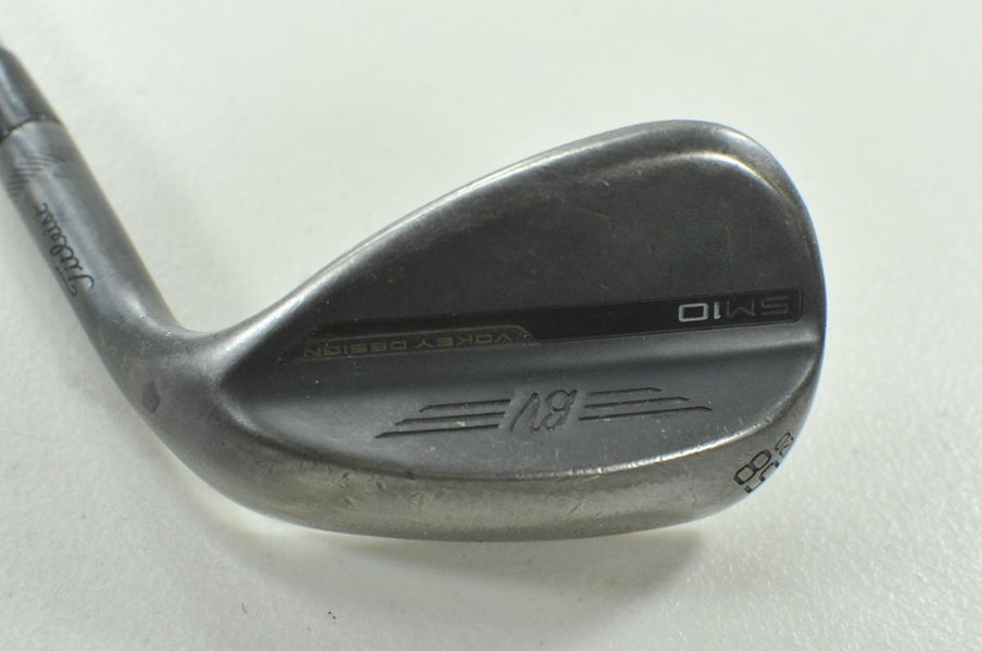Titleist Vokey SM10 Jet Black 58*-12D Wedge Right BV Wedge Flex Steel # 207756