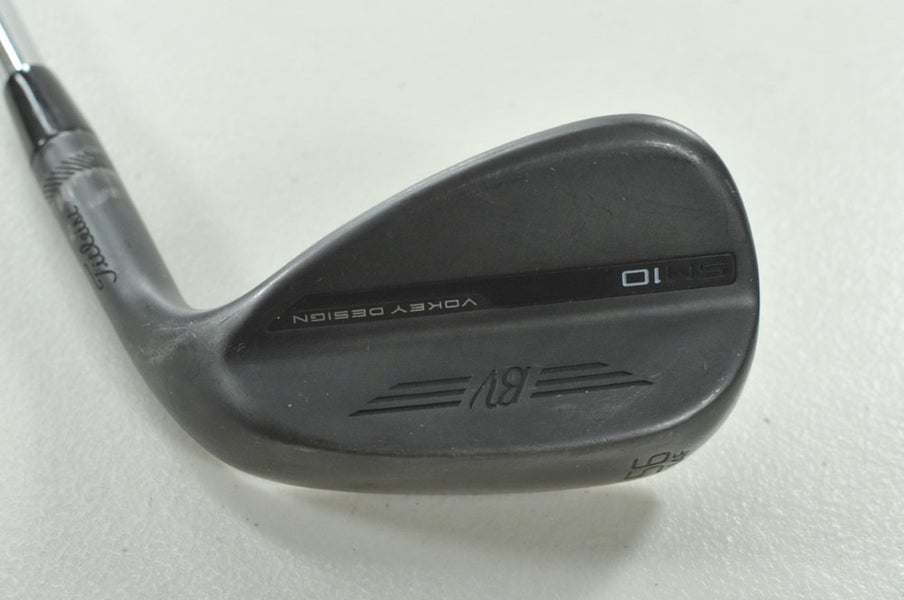 Titleist Vokey SM10 Jet Black 56*-14F Wedge Right BV Wedge Flex Steel # 207755