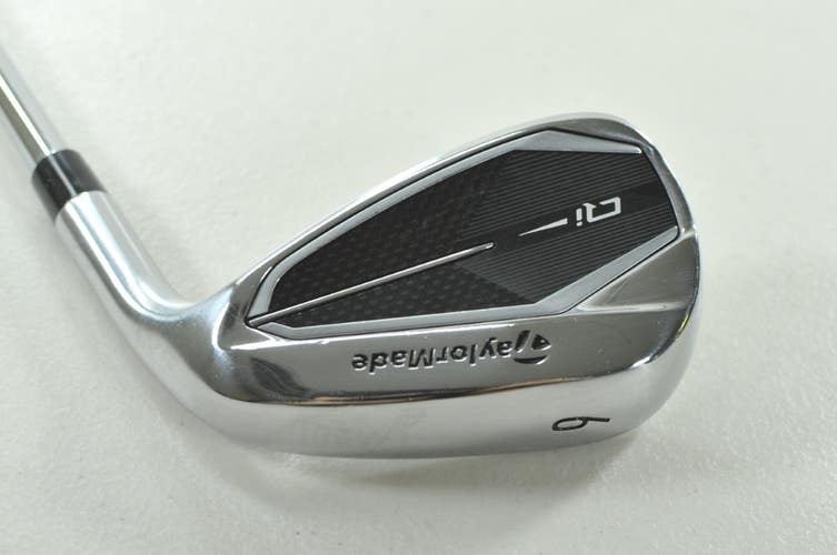 TaylorMade Qi Single 9 Iron Regular Flex Right KBS MAX MT 85g Steel # 207395
