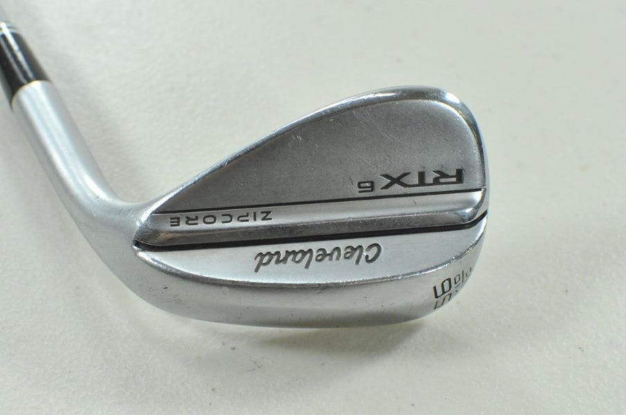 Cleveland RTX-6 Zipcore Tour Satin 56*-10 Wedge Right DG Spinner Steel # 207783