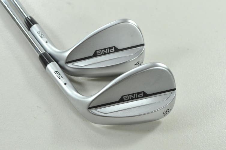 Ping S159 Chrome 54*, 58* Wedge Set Black Dot Right Z-Z115 Steel # 207753