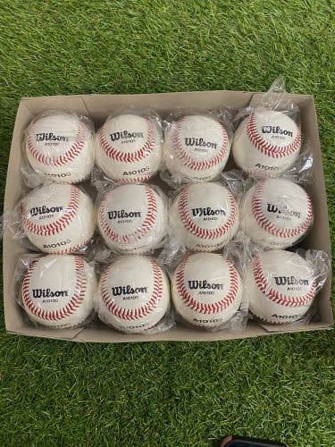 Wilson AW4564 Softballs 12 Pack (1 Dozen) (New)