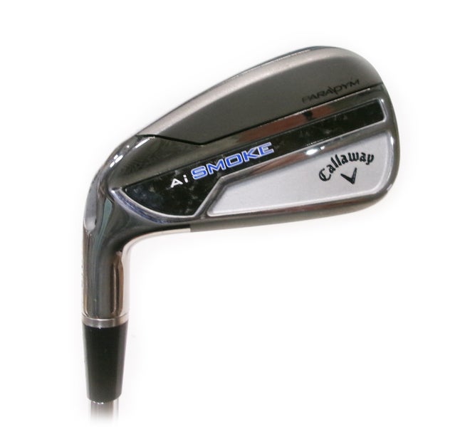 LH Callaway Paradym Ai Smoke Fitting Cart 7 Iron Steel True Temper Elevate 95
