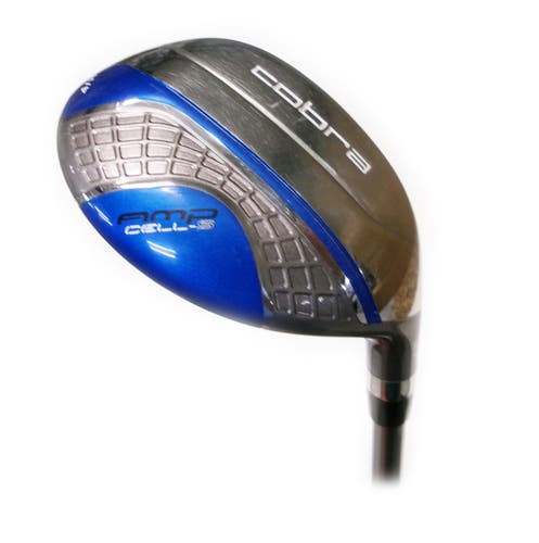 Cobra Amp Cell-S 21* Silver/Blue Hybrid UST Mamiya 70g Regular Flex