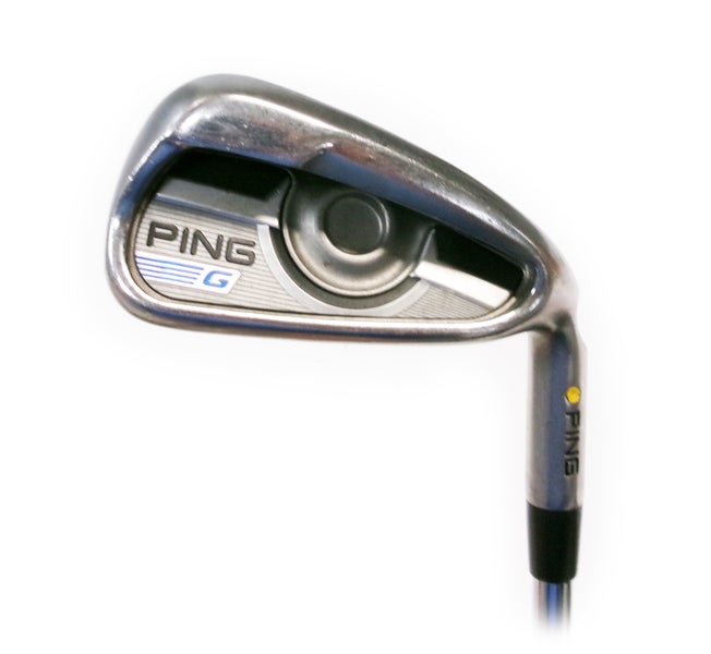 Ping G Series Single 6 Iron Yellow Dot Steel PING AWT 2.0 Stiff Flex