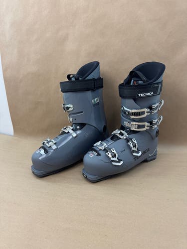 NEW Tecnica Mach Sport HV 90 RT GW Ski Boots - Sport Grey - Mondo 30.5