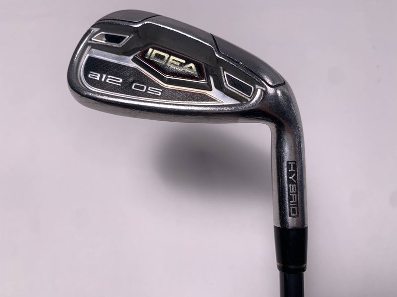 Adams Idea A12 OS Single 8 Iron Grafalloy Adams 55g Senior Graphite Mens RH