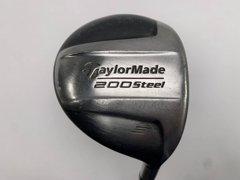 TaylorMade 200 Steel 3 Fairway Wood 15* Lite 90g Stiff Graphite Mens RH