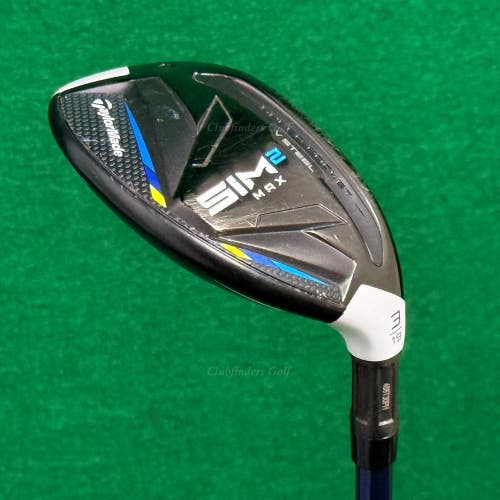 TaylorMade SIM2 MAX 19 3 Hybrid Fujikura Ventus Blue 7-S Graphite Stiff