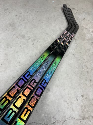 3 Pack 90 Flex P29 Senior CCM RibCor Trigger 8 Pro Left Hand Hockey Stick Pro Stock NHL (New)