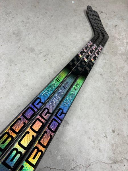 3 Pack 90 Flex P29 Senior CCM RibCor Trigger 8 Pro Left Hand Hockey Stick Pro Stock NHL (New)