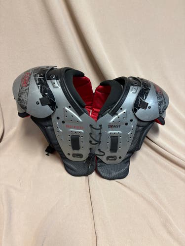 Large Youth Adams Beast Shoulder Pads (Used)
