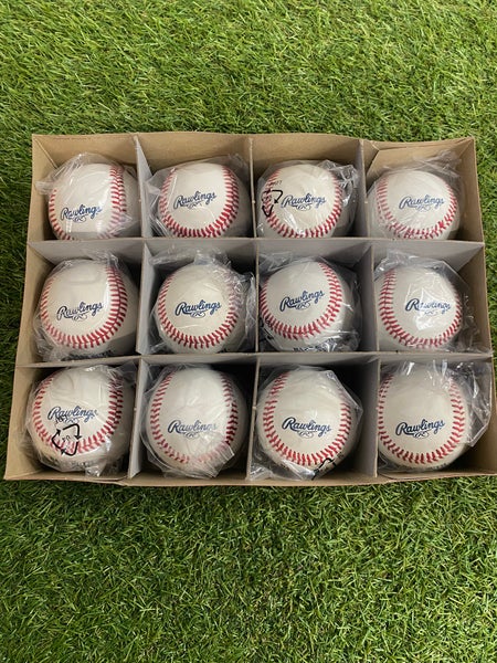 Rawlings RBRO1 Babe Ruth Competition Grade Baseballs 12 Pack (New)