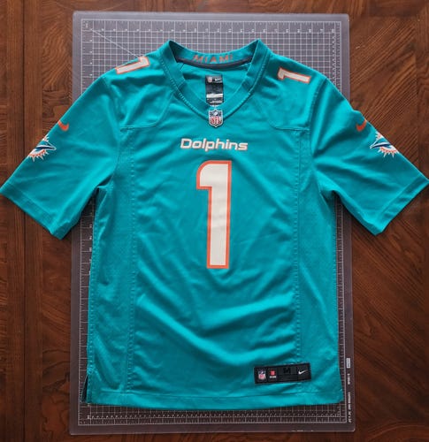 Tua Tagovailoa #1 Miami Dolphins Nike ON FIELD Jersey (Used)