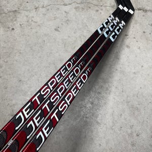 3 PACK 90 Flex P92M Senior CCM JetSpeed FT5 Pro Left Hand Hockey Stick Pro Stock NHL (New) Kurashev