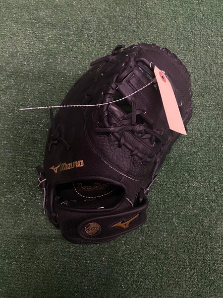 Black Mizuno Prospect GXF102 RH First Base Baseball Glove 12.5" (New)