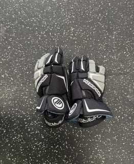 Used Maverik CHARGER Lacrosse Gloves Junior Black 12" 11849-S000034424