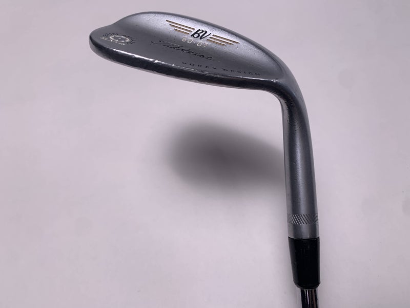 Titleist Vokey Spin Milled SM4 Chrome Lob Wedge LW 60* 7 Wedge Steel Mens RH