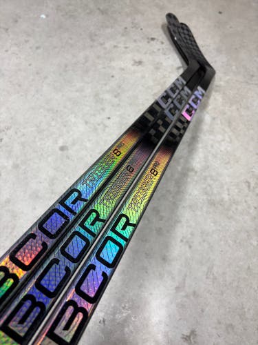 3 Pack 90 Flex P92 Senior CCM RibCor Trigger 8 Pro Left Hand Hockey Stick Pro Stock NHL (New)