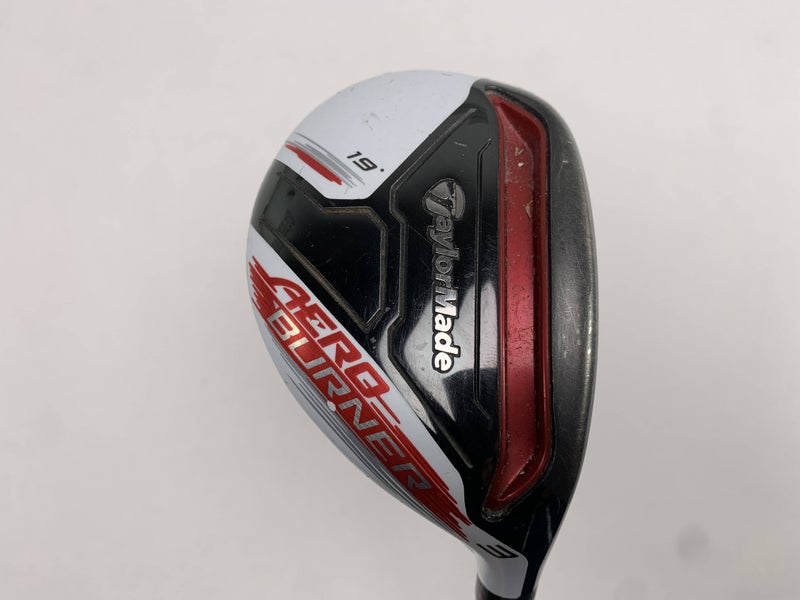 TaylorMade AeroBurner 3 Hybrid 19* Matrix Speed Rul-Z 75g Stiff Graphite Mens RH