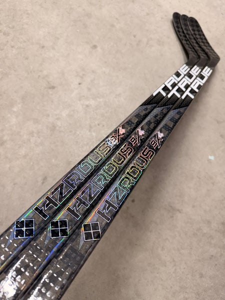 3 PACK 75 Flex Custom P28 Hzrdus Smoke Senior True Left Hand Pro Stock (New) NHL