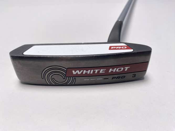 Odyssey White Hot Pro 3 Putter 35" SuperStroke Flatso 2.0 Mens RH