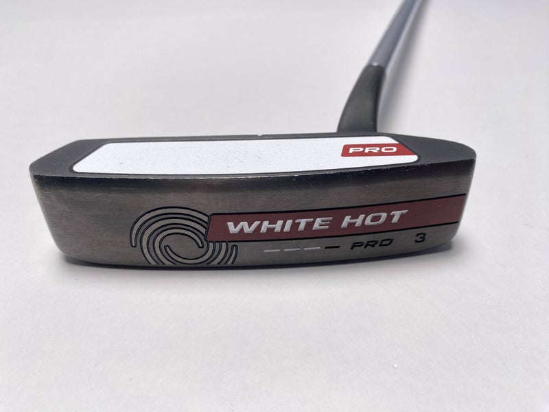 Odyssey White Hot Pro 3 Putter 35" SuperStroke Flatso 2.0 Mens RH