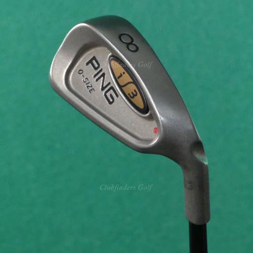 Ping i3 O-Size Red Dot Single 8 Iron Aldila 350 Series Graphite Seniors