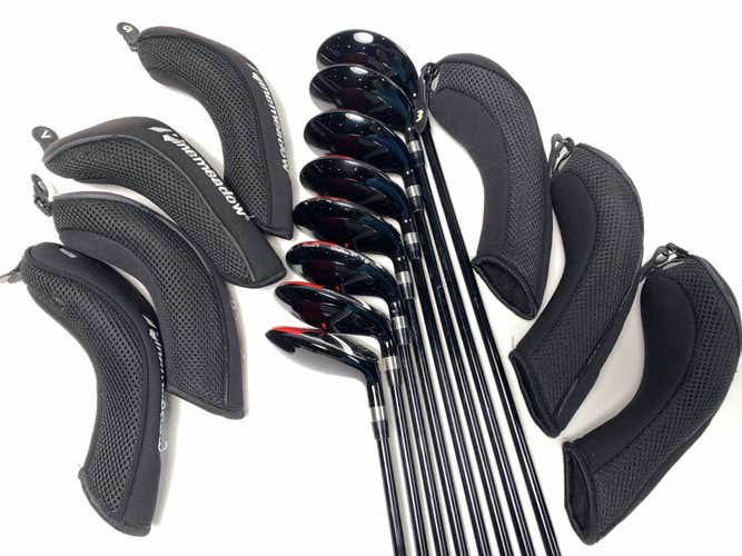 Pinemeadow Excel EGi Hybrid Iron Set 3-PW HY Iron Senior Graphite Mens RH HC