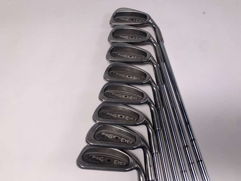 Ping Eye 2 Iron Set 3-PW Black Dot Karsten ZZ-Lite Stiff Steel