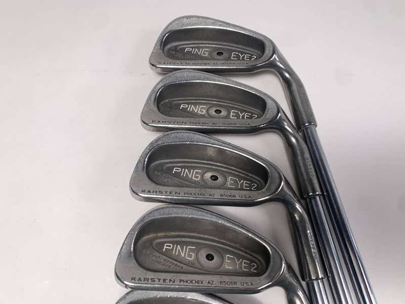 Ping Eye 2 Iron Set 3-PW Black Dot Karsten ZZ-Lite Stiff Steel