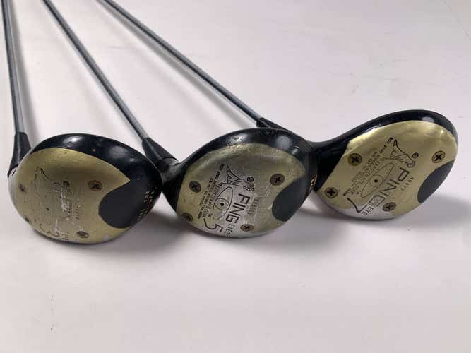 Ping Eye 2 Wood Set 3 5 7 | 15* 18* 21* ZZ - Lite Regular Graphite Mens RH