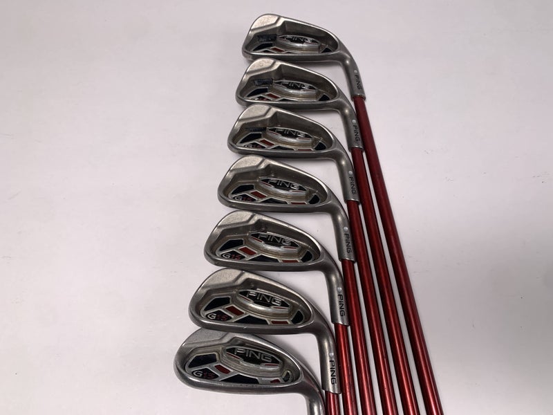 Ping G15 Iron Set 5-PW+SW White Dot 3* Up TFC 149 Regular Graphite Mens RH