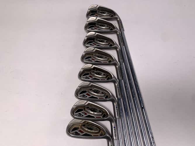 Ping G15 Iron Set 4-PW+SW Blue Dot 1* Up AWT Regular Steel Mens RH