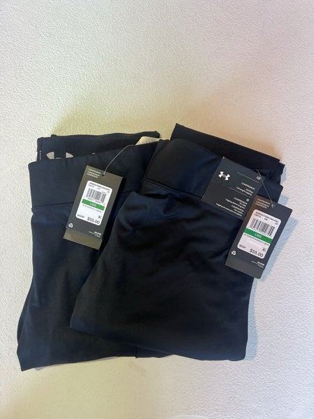 Under Armour Pack Of 2 Cold Gear Compression Tech Leggings Womens Large READ