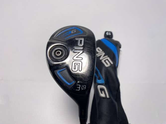 Ping G 2016 3 Hybrid 19* Alta 70g Stiff Graphite Mens RH HC Midsize Grip