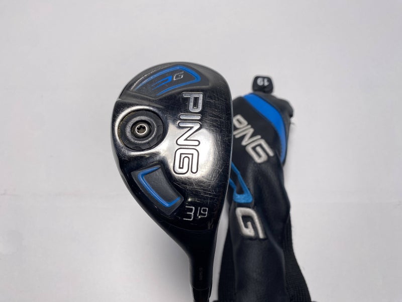 Ping G 2016 3 Hybrid 19* Alta 70g Stiff Graphite Mens RH HC Midsize Grip