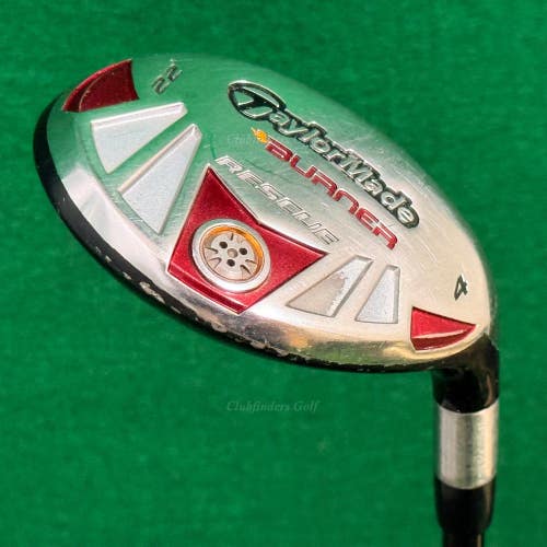 TaylorMade Burner Rescue 2007 22 4 Hybrid Burner REAX Superfast 65-S Stiff
