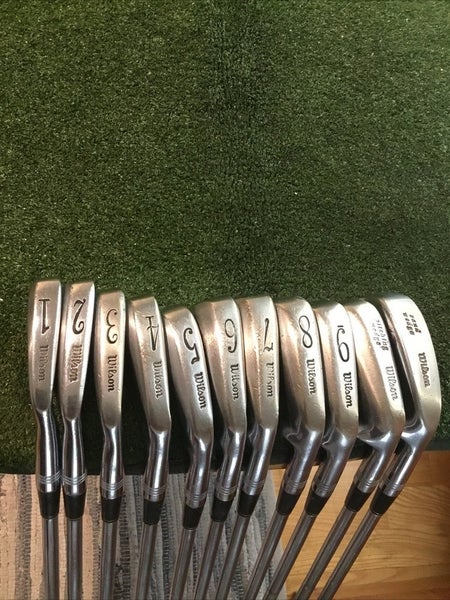 Wilson Staff Tour Blade Irons Set (1-PW-SW) Stiff Dynamic Steel Shafts (-1)