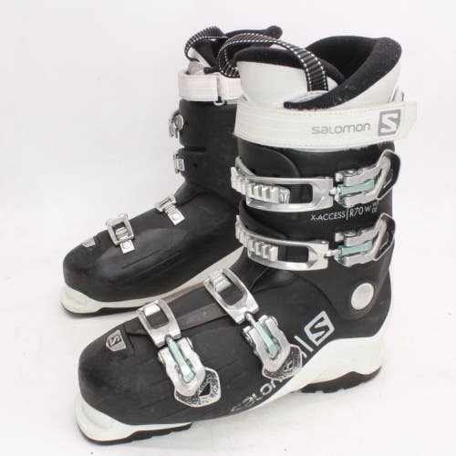 Salomon X Access R70 Wide Women's Ski Boots - Size 9.5 / Mondo 27.5 Used