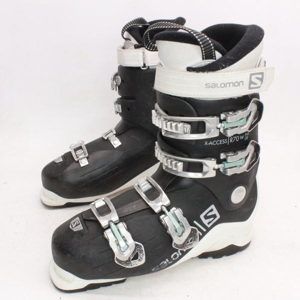 Salomon X Access R70 Wide Women's Ski Boots - Size 9.5 / Mondo 27.5 Used