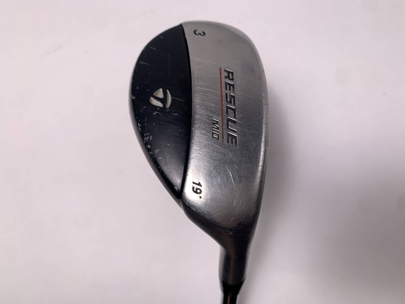 TaylorMade Rescue Mid 3 Hybrid 19* Light Metal Stiff Steel Mens RH