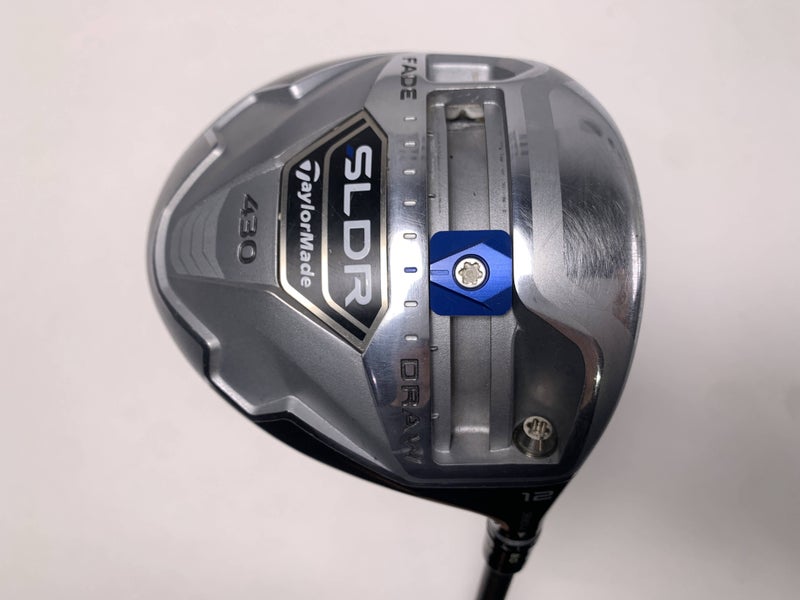 TaylorMade SLDR 430 Driver 12* Aldila RIP Phenom 55g Stiff Graphite Mens RH